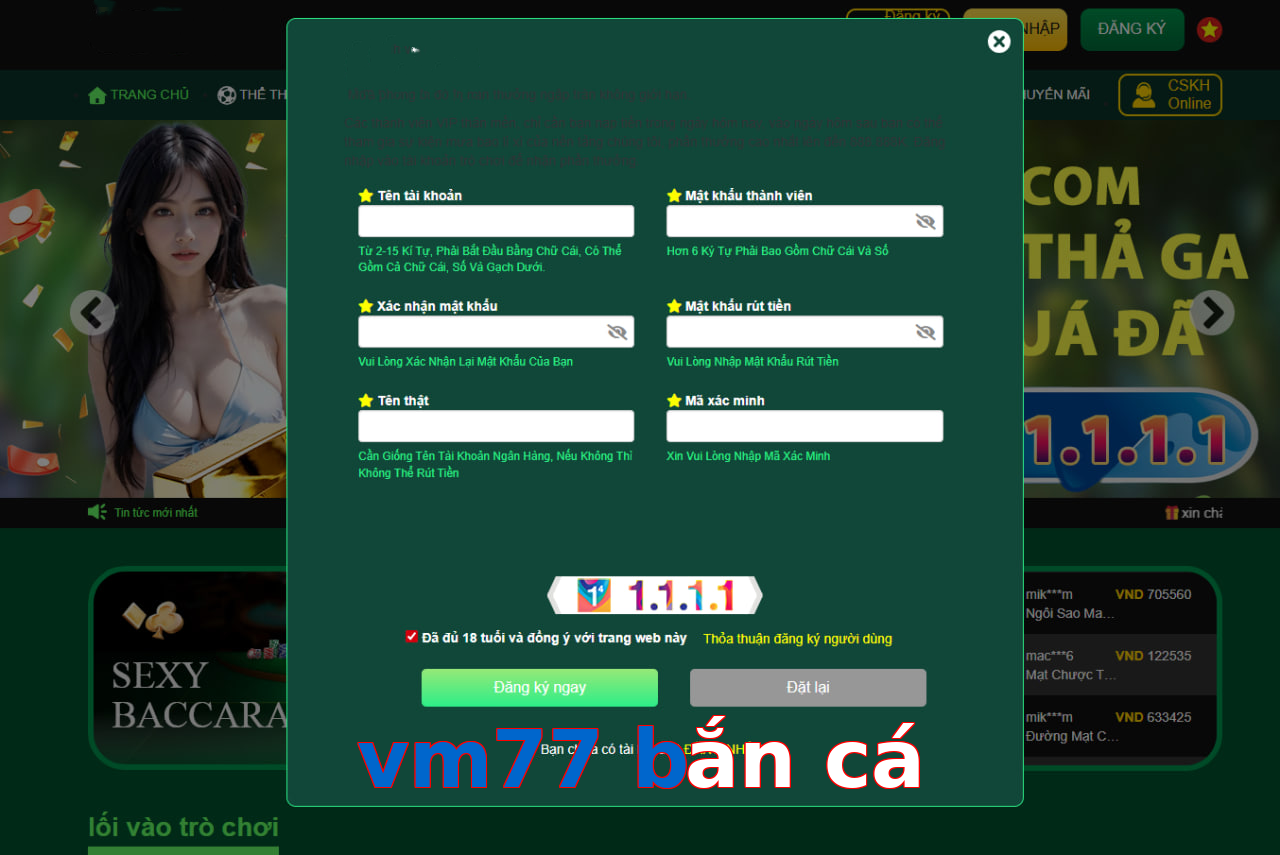 vm77 bắn cá